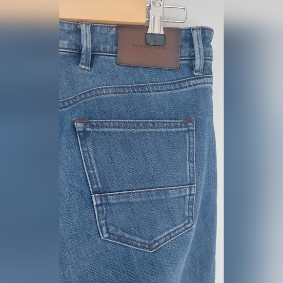 Massimo Dutti Women's Slim Fit Blue Jeans - Picture 4 of 8